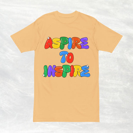 Aspire to Inspire Men's Heavyweight Tee